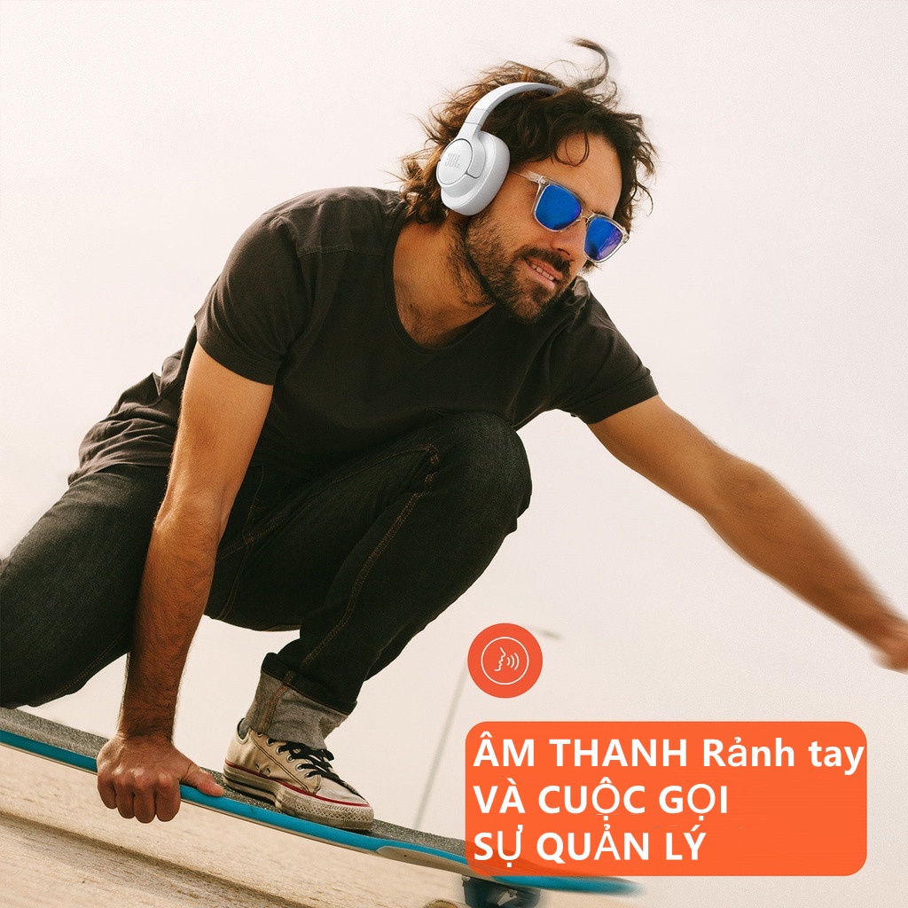 Tai nghe không dây Jbl Tune 700bt Tai nghe Bluetooth chống mồ hôi thể thao có micrô