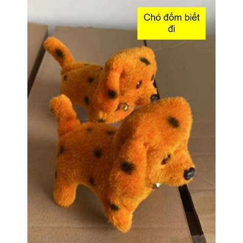 Chó bông biết đi, vẫy đuôi, biết kêu bibi cực Cute