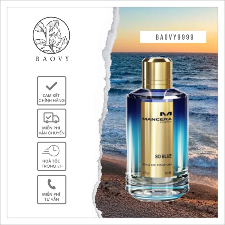 ✨ Nước hoa Mancera So Blue  EPD 10ml