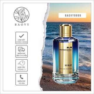 ✨ nước hoa mancera so blue epd 10ml