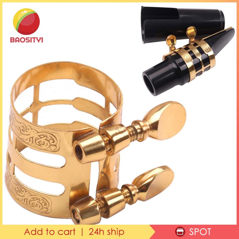[Baosity1] Kèn Saxophone Ligature Woodwind Âm Thanh Tuyệt Vời Nhỏ Gọn