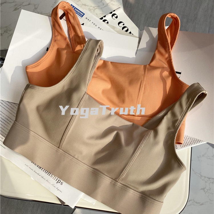 Miếng Đệm Cố Định Áo Ngực Chống Sốc Có Nút Điều Chỉnh Được Dành Cho Tập Yoga