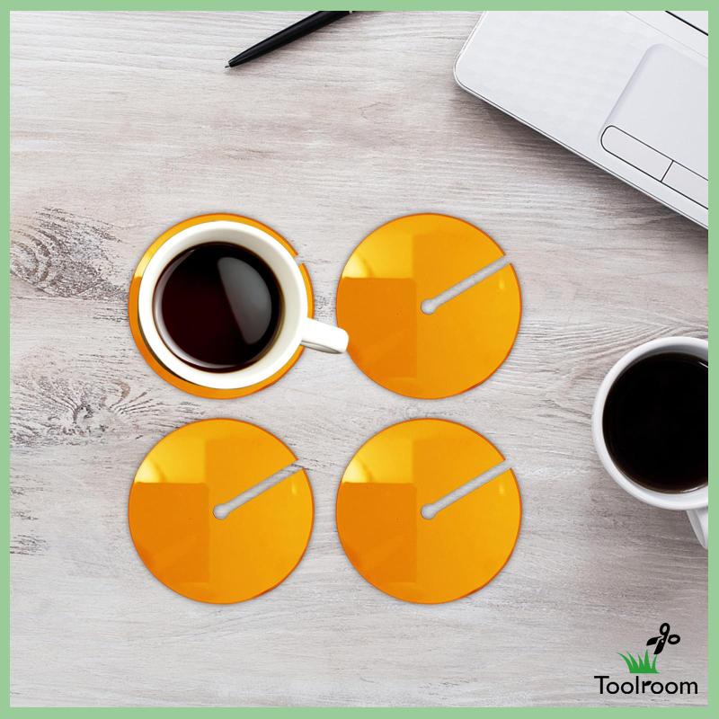 Set 4 Cốc Uống Cà Phê Tiện Dụng Cho Nhà Bếp