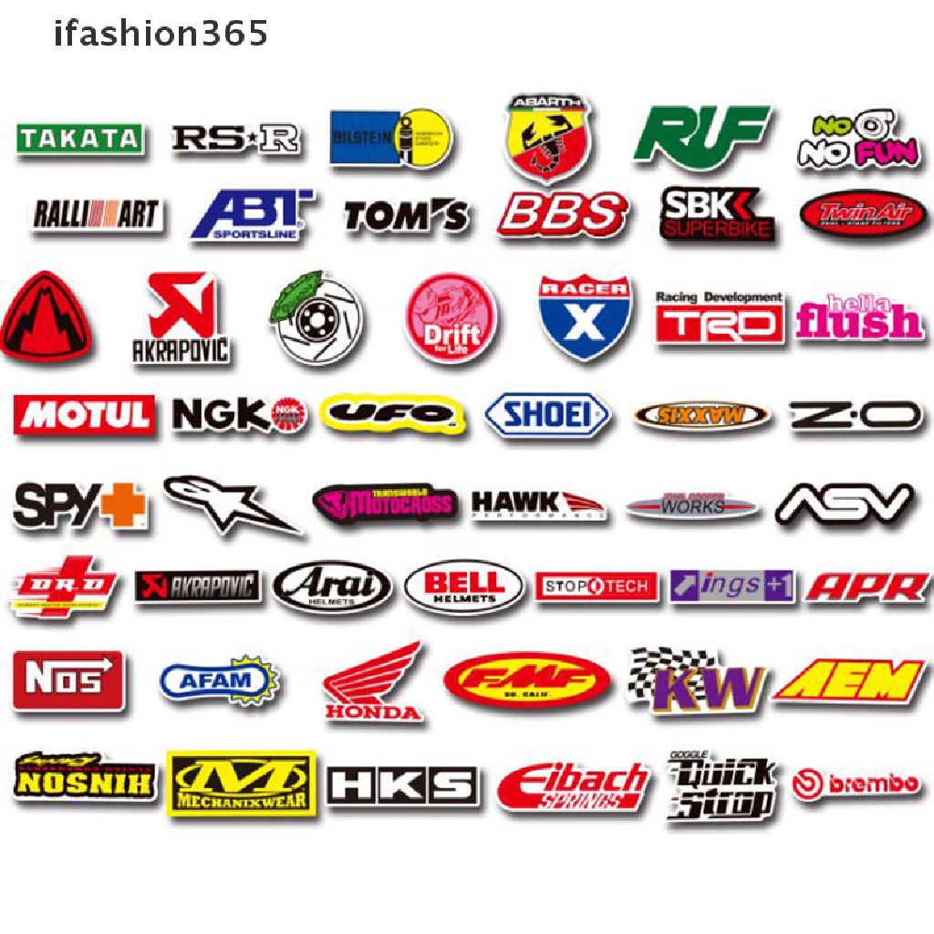 100 Nhãn Dán Graffiti Trang Trí Ván Trượt / Xe Hơi / Xe Máy Thời Trang ifashion365