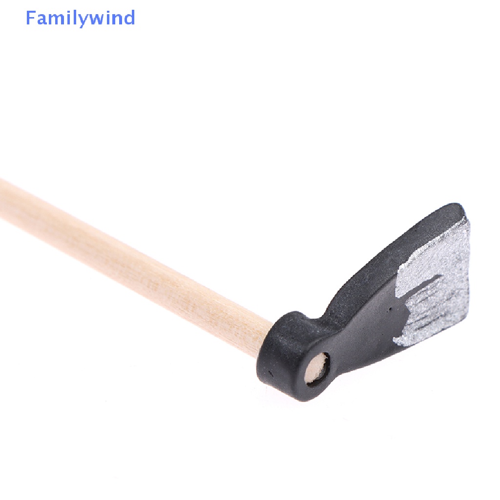 Mô Hình Cuốc Nông Trại Mini Trang Trí Nhà Búp Bê Tỉ Lệ 1 / 12