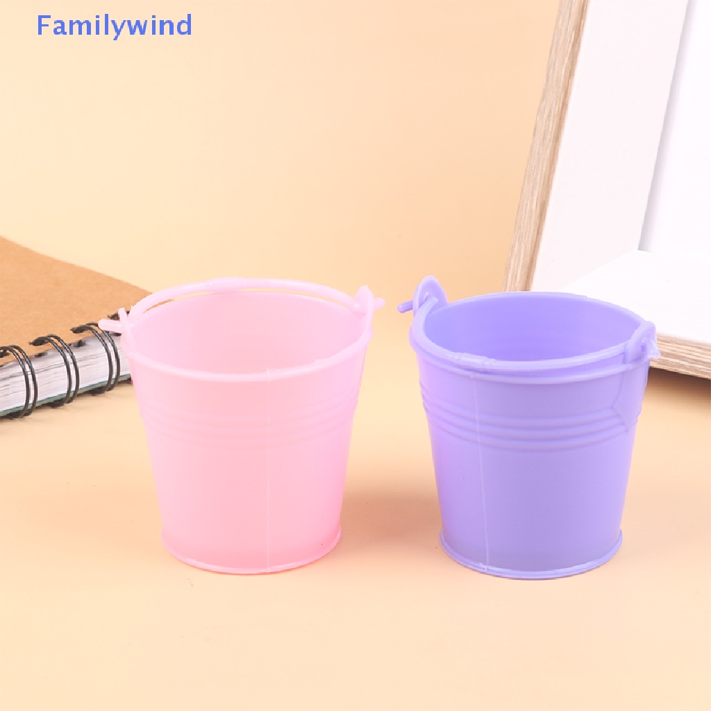 Xô Nước Mini Trang Trí Nội Thất Cho Nhà Búp Bê