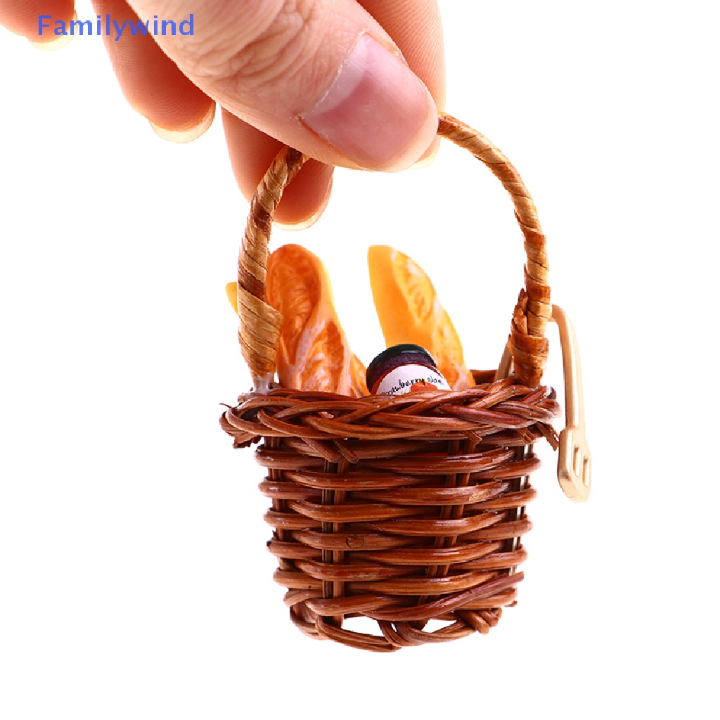 Giỏ Bánh Mì Đồ Chơi Búp Bê Cỡ 1 / 6 1 / 12