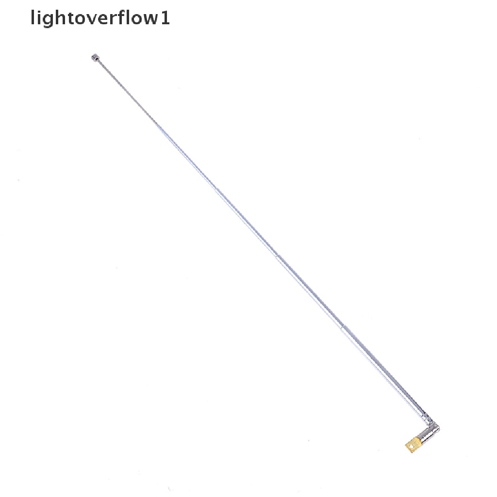 1 Ăng Ten Radio FM AM 5 Đoạn Thu Gọn 37cm Bằng Thép Không Gỉ Thông Dụng