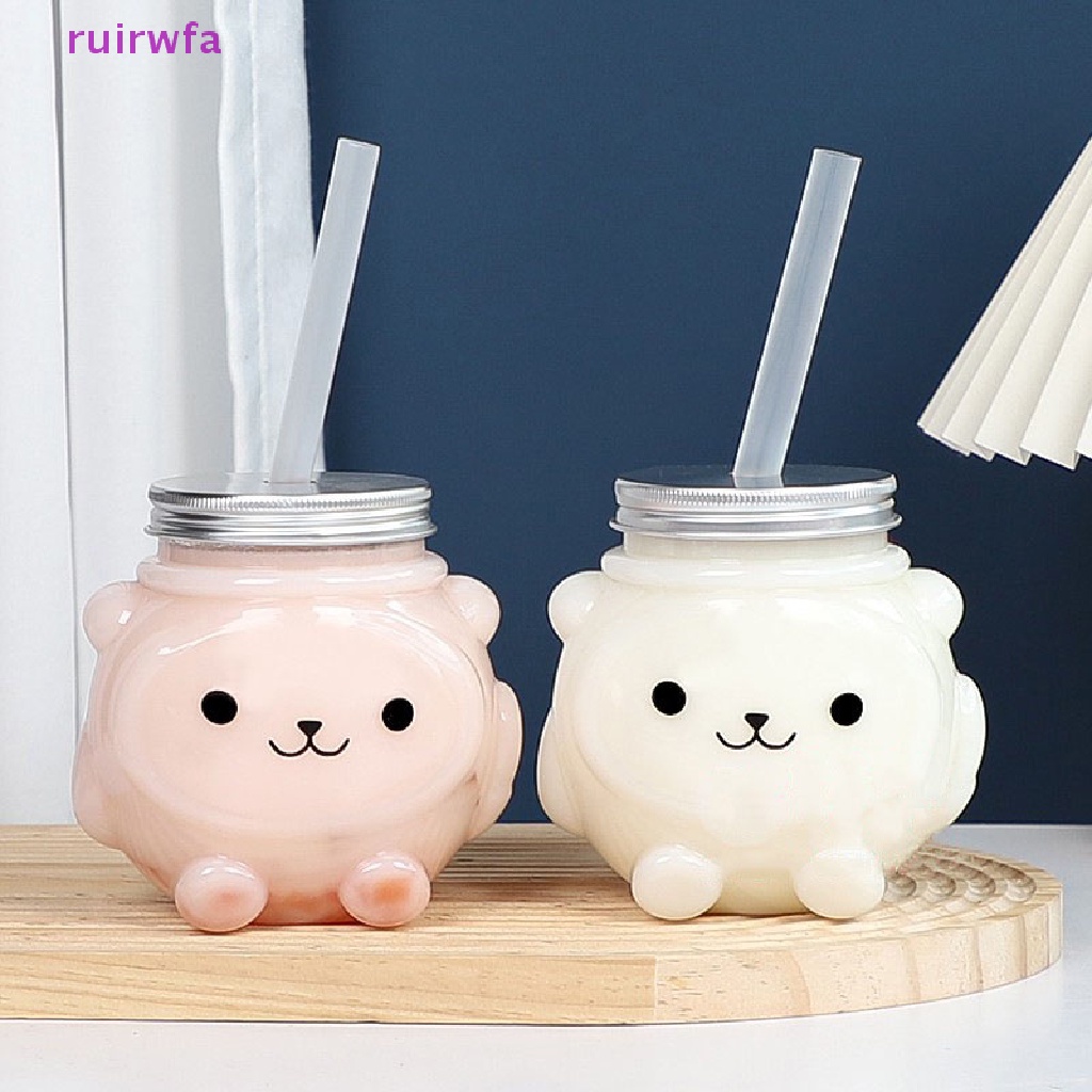 Bình Nước 500ml Thiết Kế Hình Gấu Dễ Thương Mới