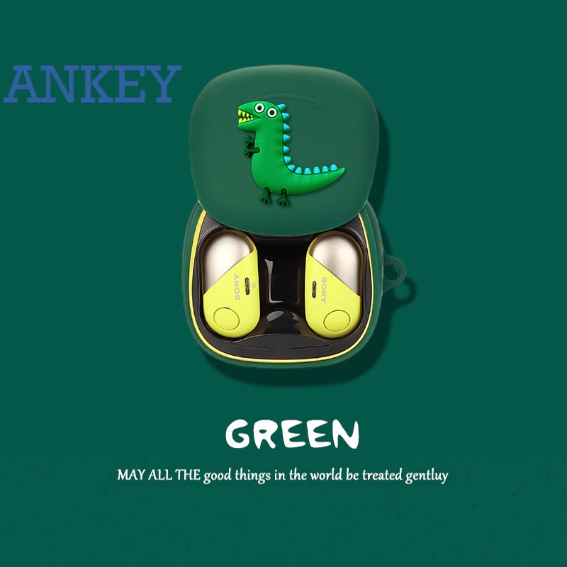 Sony WF-SP700N Case Cute Cartoon Cover Bluetooth WFSP700N SP700N Earphone Shell Accessories TWS Headphone Portable