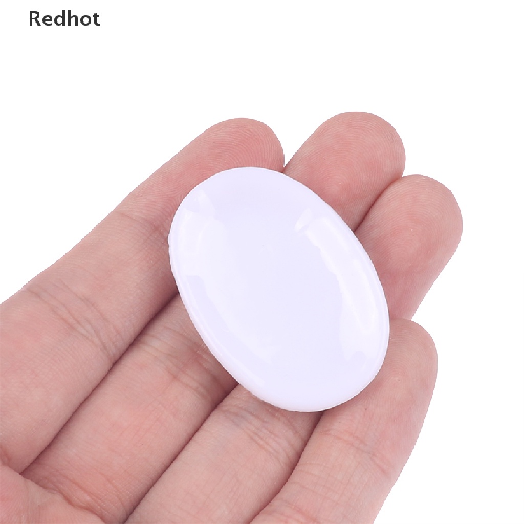 < Redhot > Set 12 Dĩa Đựng Thức Ăn Mini Màu Trắng Trang Trí Nhà Búp Bê