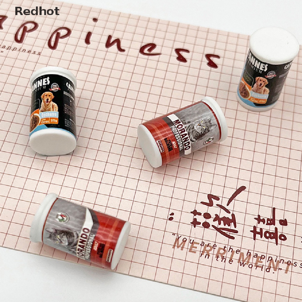 Bộ 5 Mô Hình Chó / Mèo mini Trang Trí Nhà Búp Bê