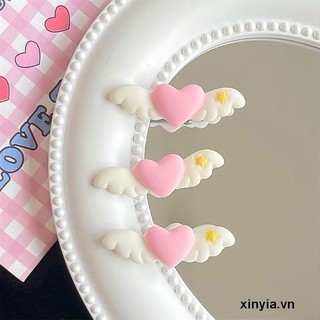 🌺Kẹp Tóc Đôi Cánh Trái Tim Siêu Dễ Thương