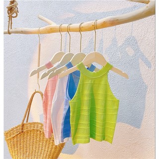 Áo cổ yếm cho bé 2-8 tuổi