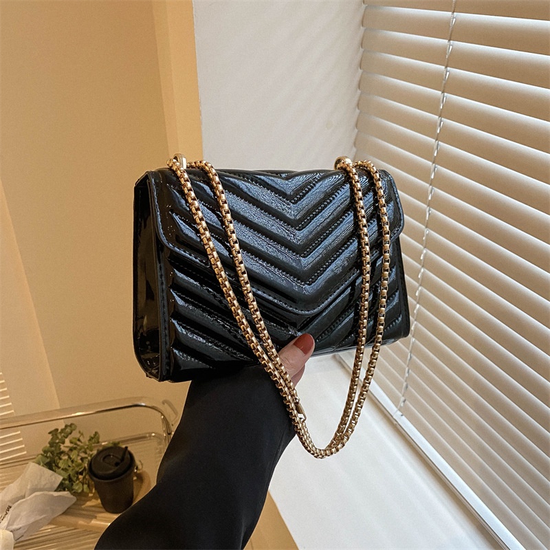 Túi Đeo Chéo Hình Vuông Nhỏ Màu Trơn Thêu Họa Tiết Thời Trang Hàn Quốc 2023 Cho Nữ