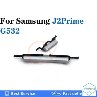 nút nhựa mở nguồn + volum sam sung j2 prime/g530/g531 màu bạc
