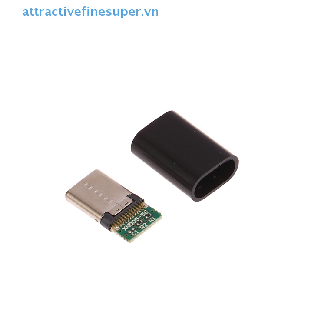 Set 5 Giắc Cắm AFS Mini Usb Micro Usb Type C Male Với Vỏ Nhựa