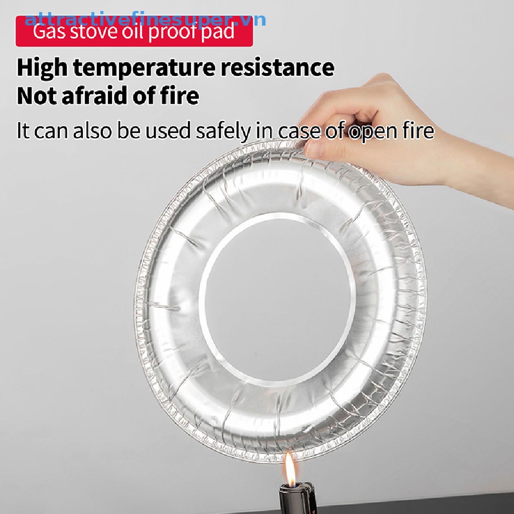 Set 10 Miếng Vải Phủ Bếp Ga Bảo Vệ Hiệu Quả