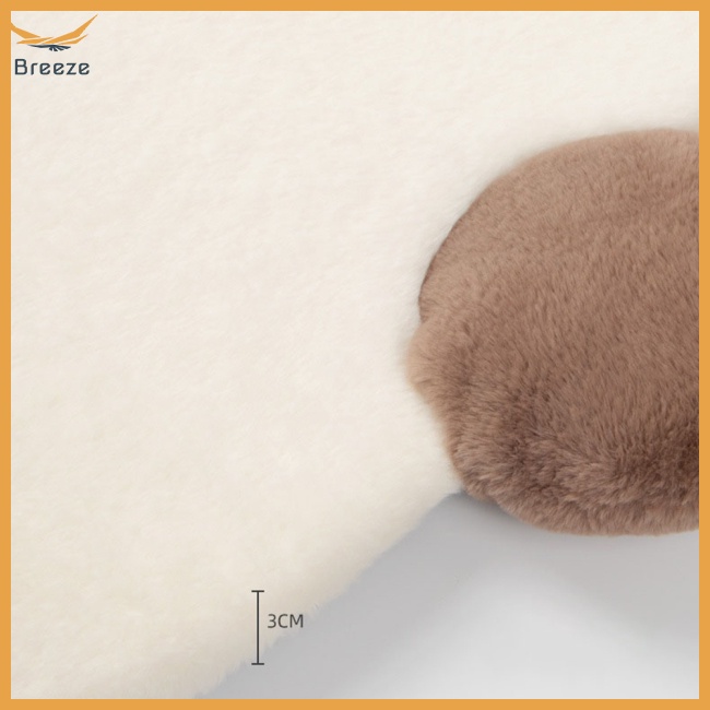 Thảm Ngủ Mềm Mại Thoáng Khí Thoải Mái Hình Gấu Trúc Hoạt Hình Cho Thú Cưng