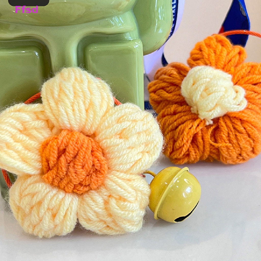 {Ffsd} Móc Khóa Xe Hơi / Túi Xách Hình Hoa Hướng Dương Quyến Rũ