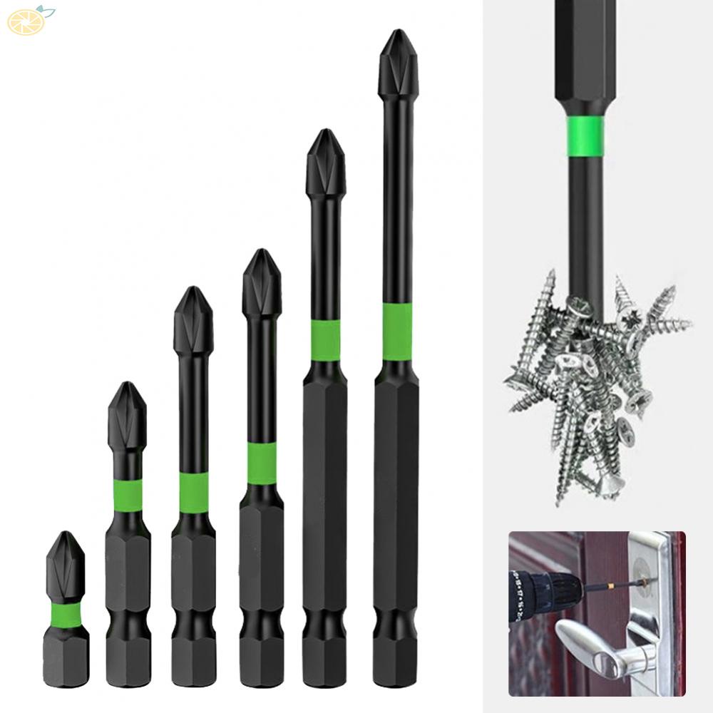【VARSTR】Batch Head Alloy Steel Black Cross Screwdriver Magnetic 25/50/65/70/90/150mm