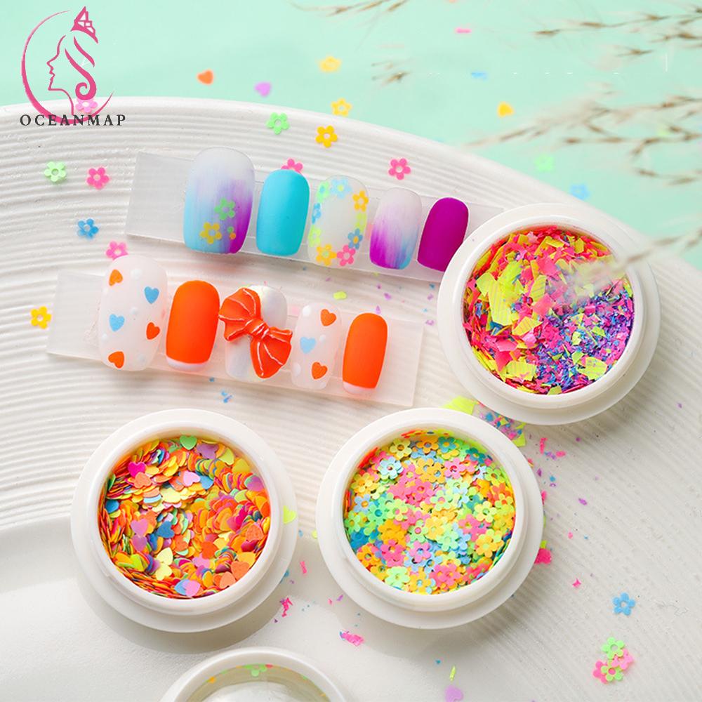 [Hàng mới về] Hộp Phụ Kiện Trang Trí Móng Tay 3D Đẹp Mắt