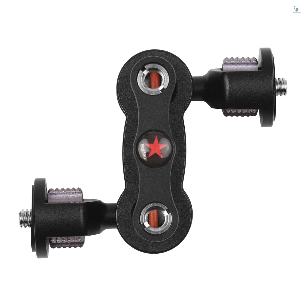 Cánh Tay Nối Dài Andoer MA-113 Bằng Hợp Kim Nhôm 1 / 4 Inch Hai Đầu Bi Linh Hoạt Gắn Đèn LED Và Màn Hình Hiển Thị Video