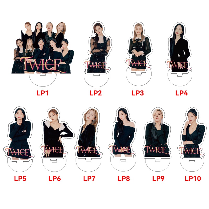 Giá Đỡ Mô Hình Nhân Vật Margot3 Kpop TWICE 4th WORLD TOUR Iii Bằng Acrylic Trang Trí Bàn Làm Việc
