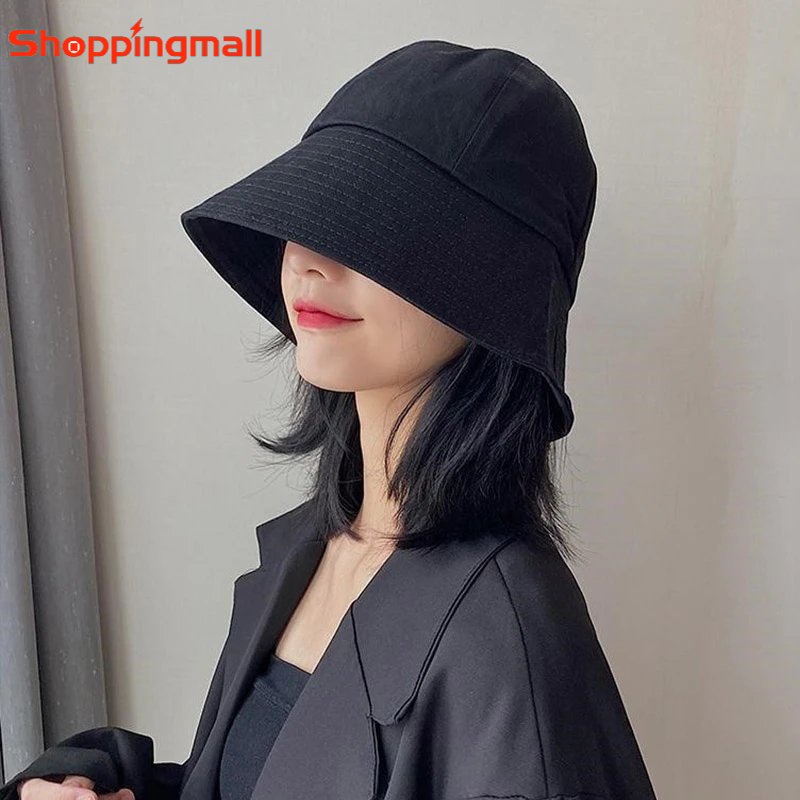 Nón Tai Bèo Rộng Vành Chống Tia UV Chất Liệu Cotton Có Thể Gấp Gọn Thời Trang Mùa Hè Cho Nam Và Nữ