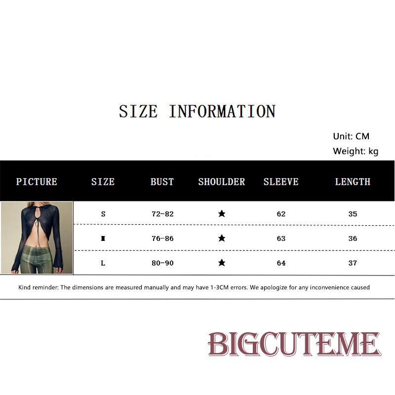 [] Áo Crop Top Màu Đen Tay Dài Dáng Ôm Hở Phía Trước Thời Trang Xuân Hè Dành Cho Nữ