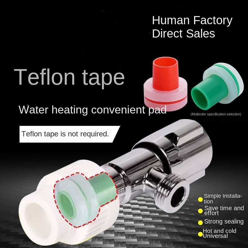 Set 100 Vòng Đệm silicone 4 Điểm / 6 Điểm Dán Đầu Van Ống Nước