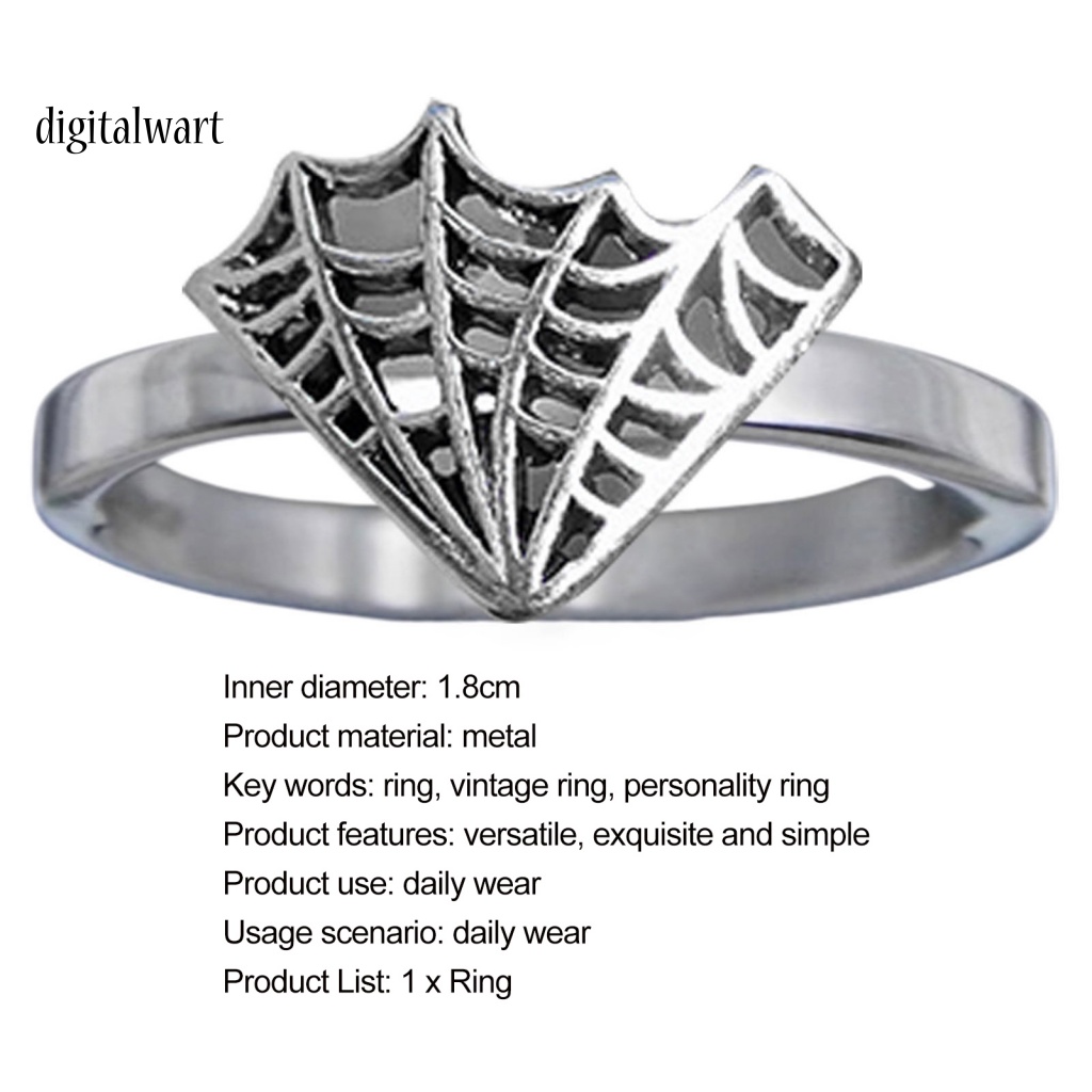 Kỹ Thuật Số| Nhẫn Bạc Hình Bộ Xương Phong Cách Châu Âu Cổ Điển Thời Trang Cho Nữ