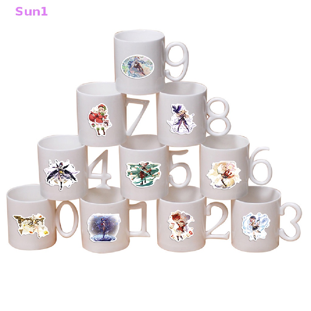 Set 1: 100 Sticker Hoạt Hình Chống Thấm Nước Cho Bé