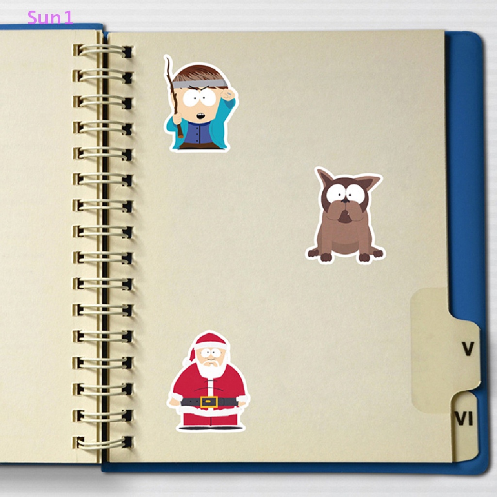 Bộ 50 Miếng Dán Vali Chống Thấm Nước Họa Tiết Hoạt Hình Graffiti Sun1 >