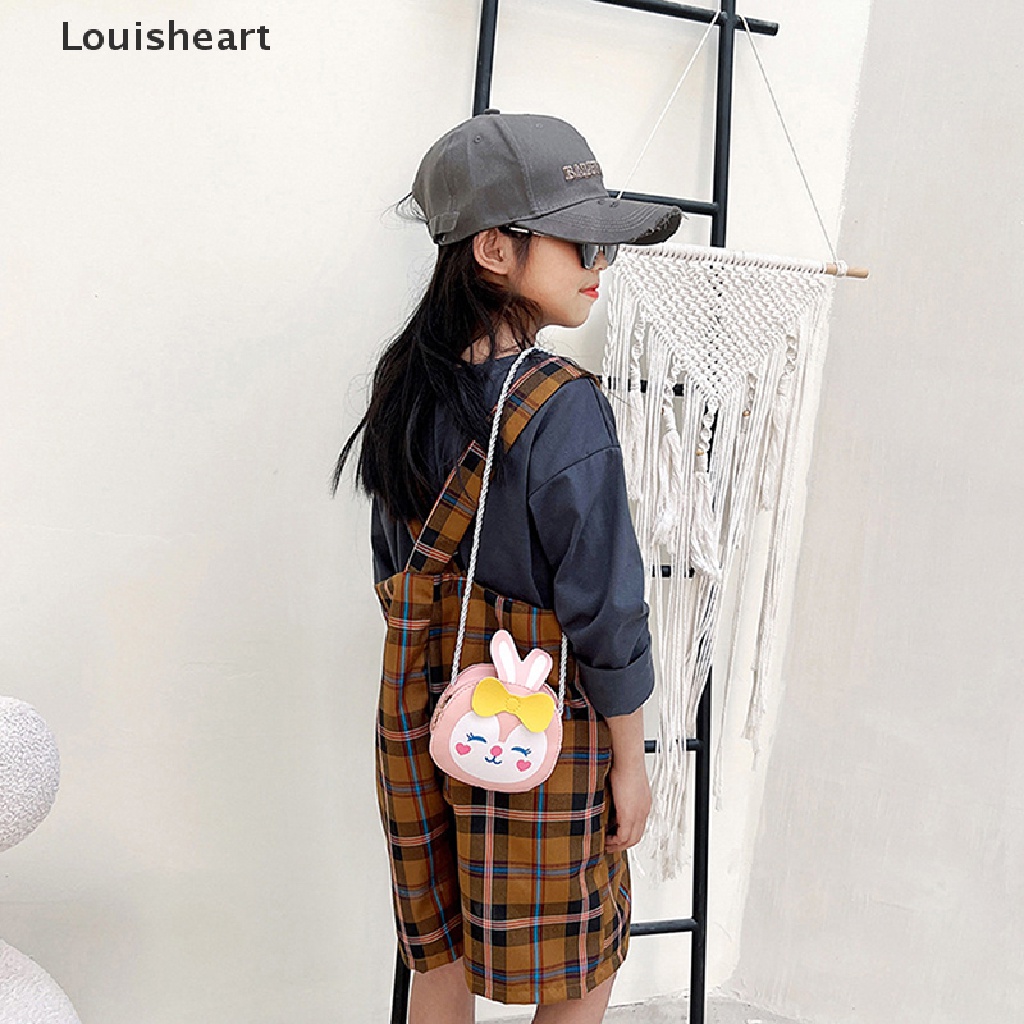 Túi Đeo Chéo Louisheart Hình Thỏ Hoạt Hình Đáng Yêu Dành Cho Bé Gái