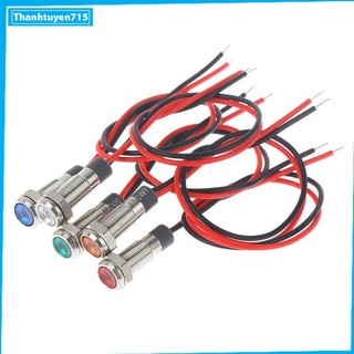 Đèn led cảnh báo chống thấm nước p67 6mm 3v 5v 6v 12v 24v 220v