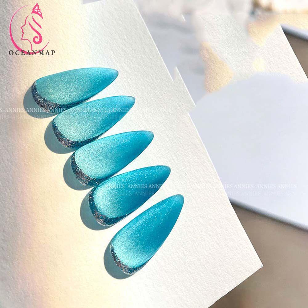 Gel Sơn Móng Tay Mắt Mèo Phong Cách Thời Trang Hàn Quốc