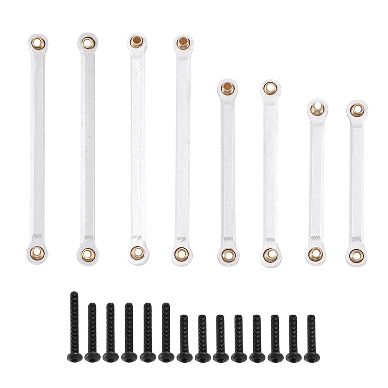 Set 8 Phụ Kiện Liên Kết 9749 Bằng Kim Loại Nâng Cấp Cho Xe Điều Khiển Từ Xa Traxxas TRX4M 1 / 18