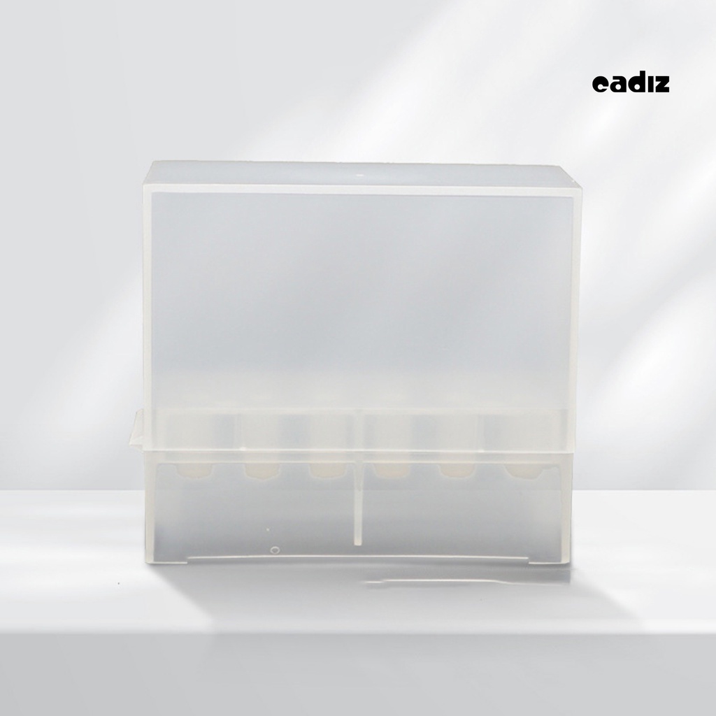 Hộp Đựng Đầu Mài Móng Tay 12 Lỗ Chống Bụi Chống Ẩm Tiện Dụng