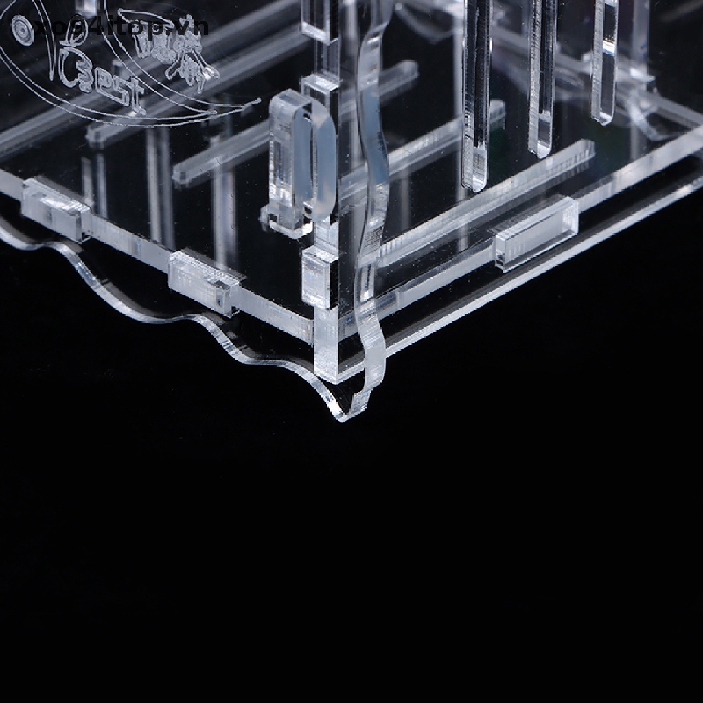 1 Bể Cá Nhựa Acrylic Có Giác Hút Tiện Lợi