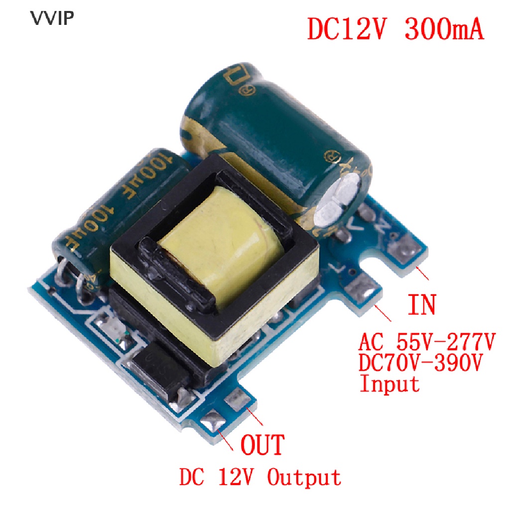 Bảng Mạch Chuyển Đổi Nguồn Điện AC-DC 110V 220V 230V Sang 12V