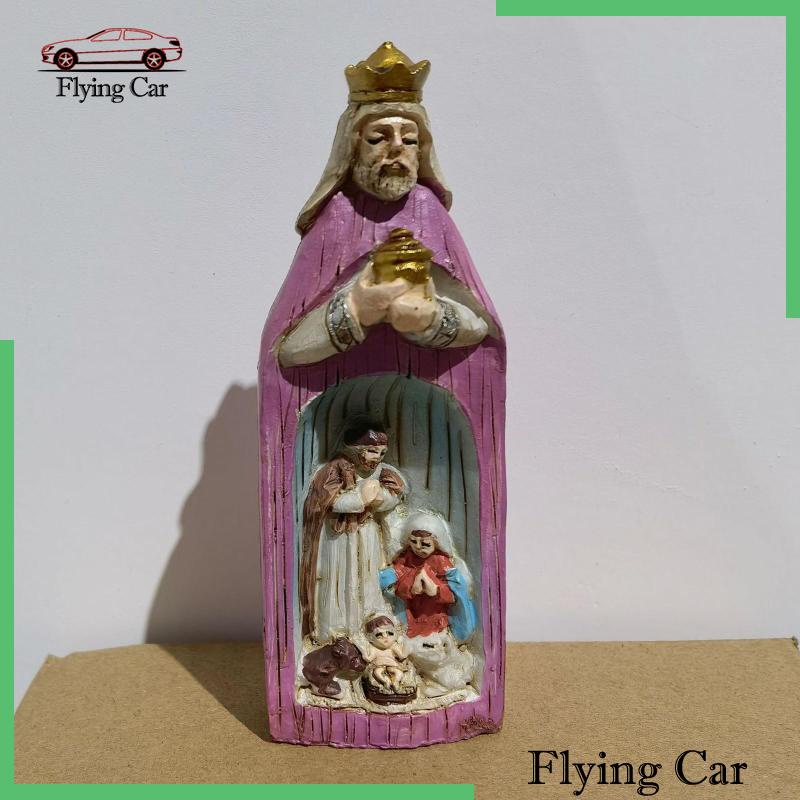 [Lzdjfmy2] Bộ Tượng Phong Cảnh Giáng Sinh Tự Nhiên Cho Lễ Tạ Ơn Sinh Nhật