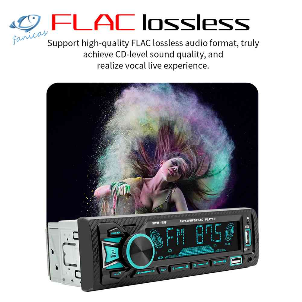 Máy Nghe Nhạc MP3 5.1 Kết Nối Bluetooth Cho Xe Hơi