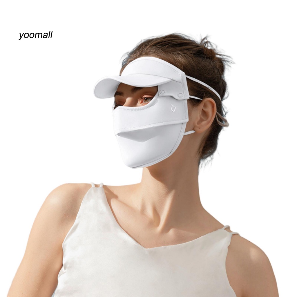 / Yo / Phụ Kiện Mũ Chống Nắng Có Vòng Đeo Tai Dùng Khi Lái Xe / Câu Cá Ngoài Trời Có Thể Biến Dạng