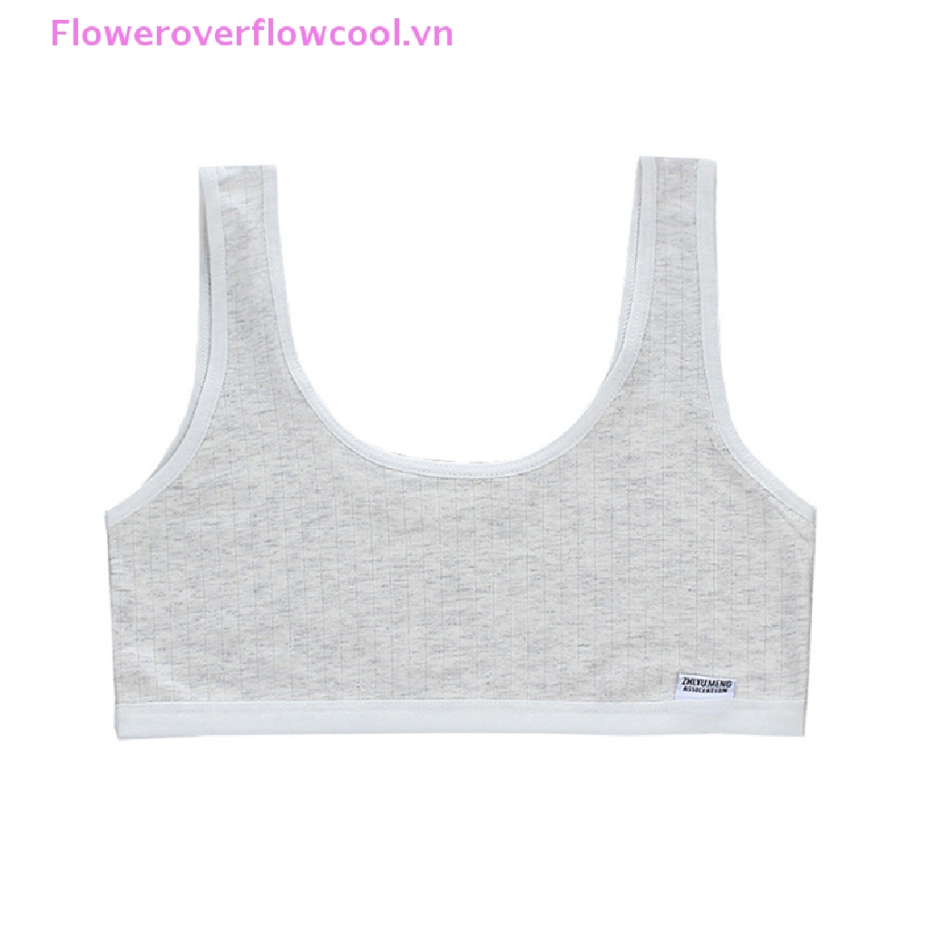 Fofc Áo Ngực Hai Lớp Họa Tiết Kẻ Sọc Thoải Mái Dành Cho Nữ Trẻ Trung