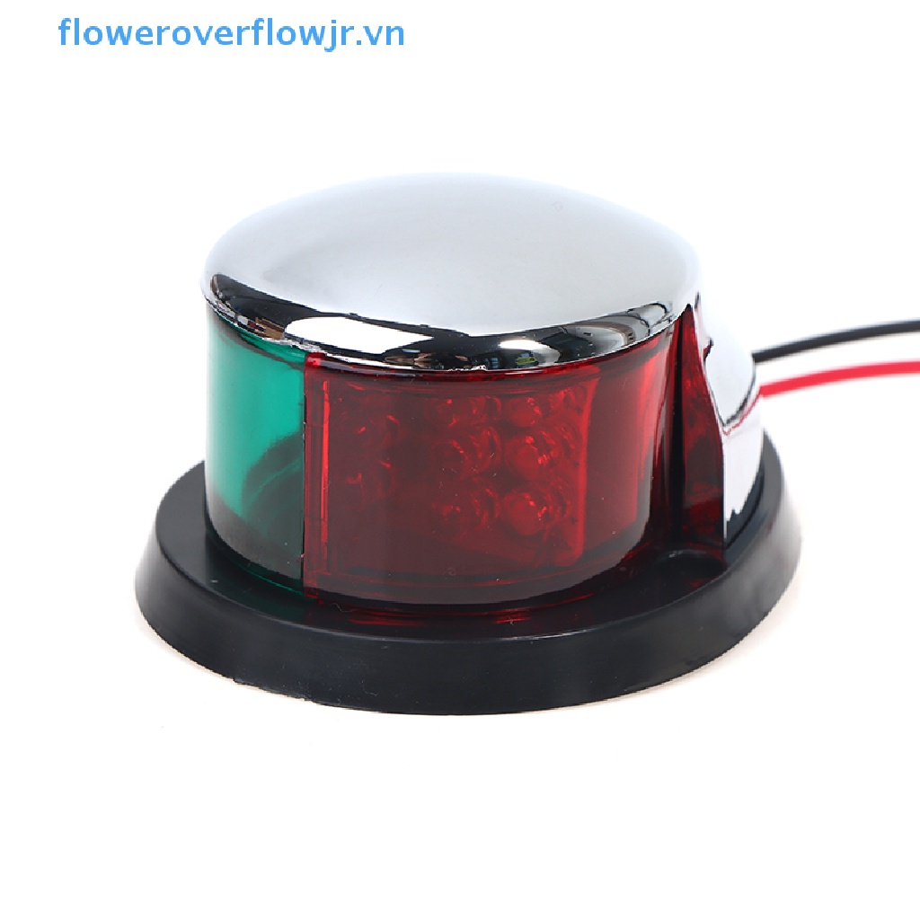 Đèn LED Tín Hiệu 12V Ánh Sáng Đỏ &amp; Xanh Lá Chuyên Dụng Cho Tàu Thuyền