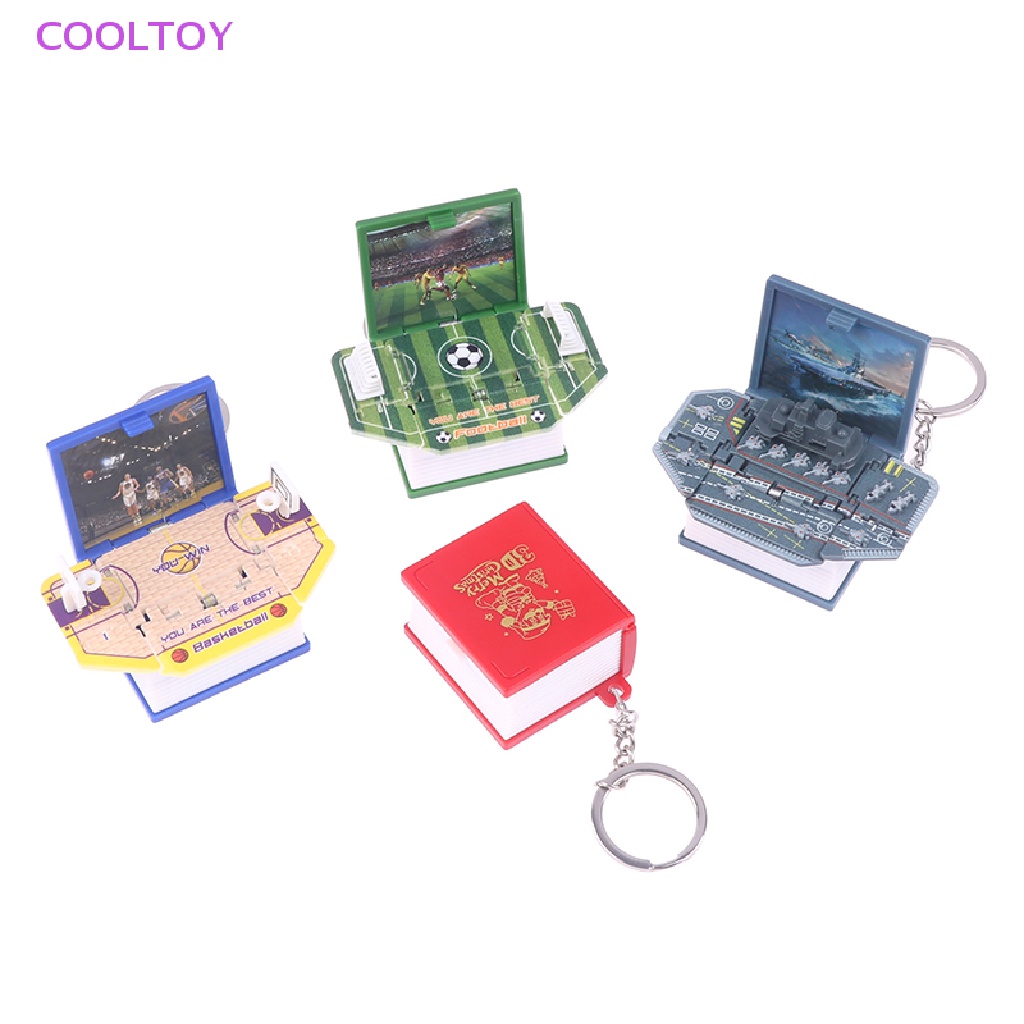 Cooltoy Móc Khóa Hình Quyển Sách Popup 3D Khủng Long Phi Hành Gia Mini Có Thể Gập Lạ