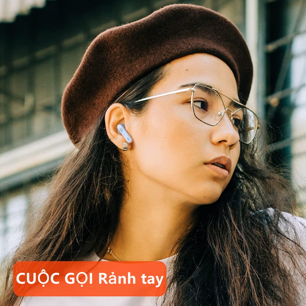 Tai nghe Bluetooth không dây thực sự JBL Wave 300 TWS có micrô tích hợp âm trầm sâu