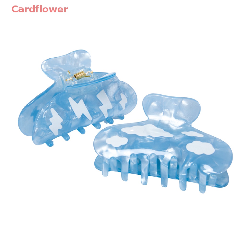 Kẹp Tóc 8.5cm Hình Bầu Trời / Đám Mây / Cá Mập Phong Cách INS Mới Cho Nữ