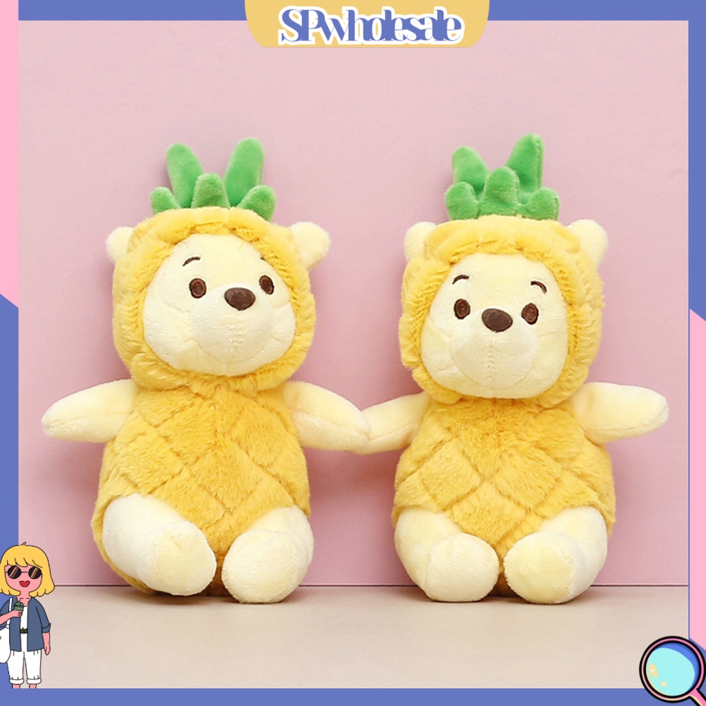 <SPwholesale> Móc Chìa Khóa Đồ Chơi Gấu Bông Mềm Mại Thoải Mái Chống Mài Mòn Đa Năng